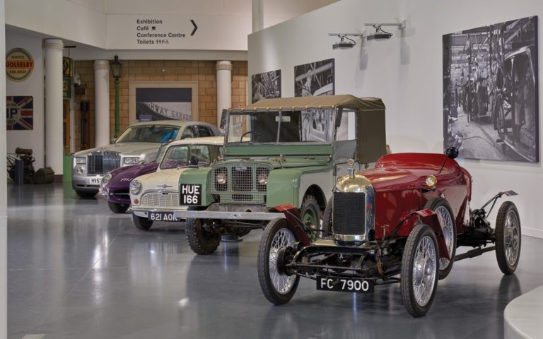 British Motor Museum - welcome gallery 800 x 500