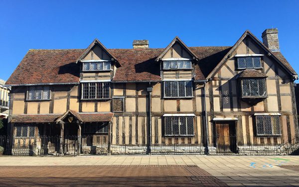 Shakespeare's Birthplace in warwickshire