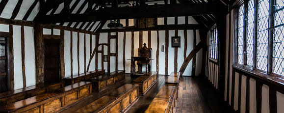 Shakespeare's Schoolroom in Stratford-upon-Avon
