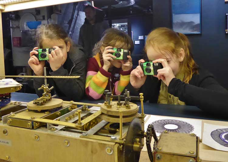 Children enjoying the MAD Museum in Warwickshire
