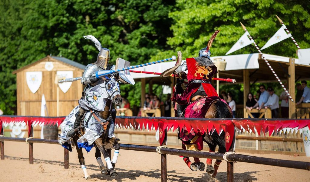 Jousting at Warwick Castle